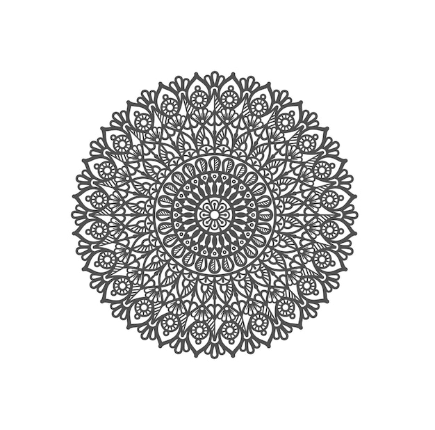 Vector decoratieve mandala-ontwerpillustratie