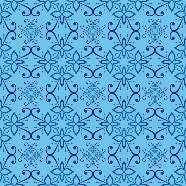 Decoratieve ornament naadloze patroon achtergrond