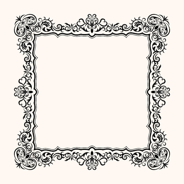 Decoratieve vintage frames