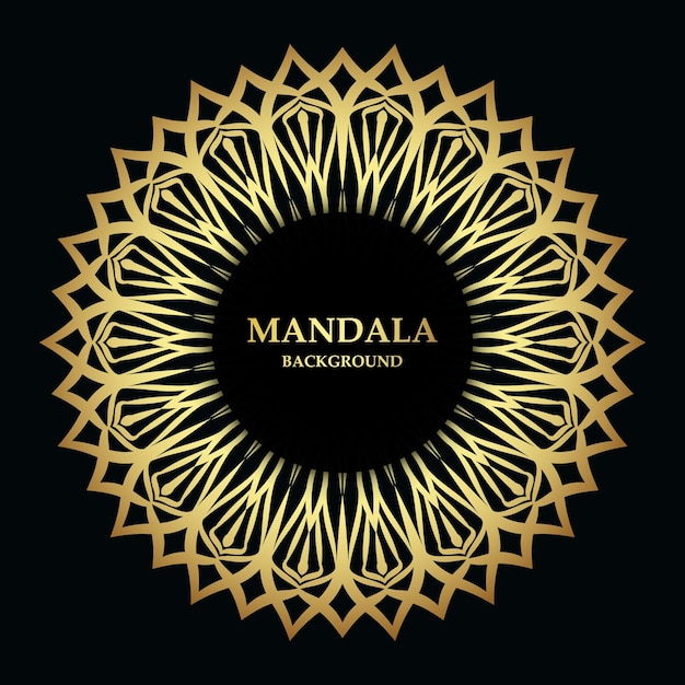 decoration background mandala vector luxury ornamental mandala design background