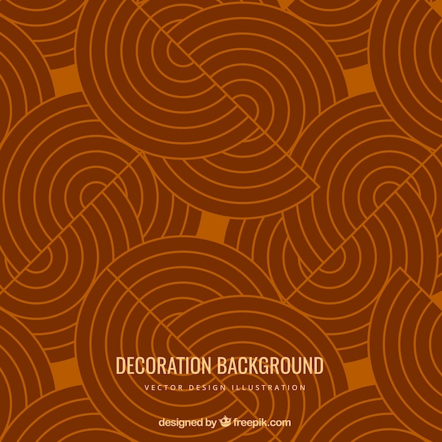 Vector decoration background with circles