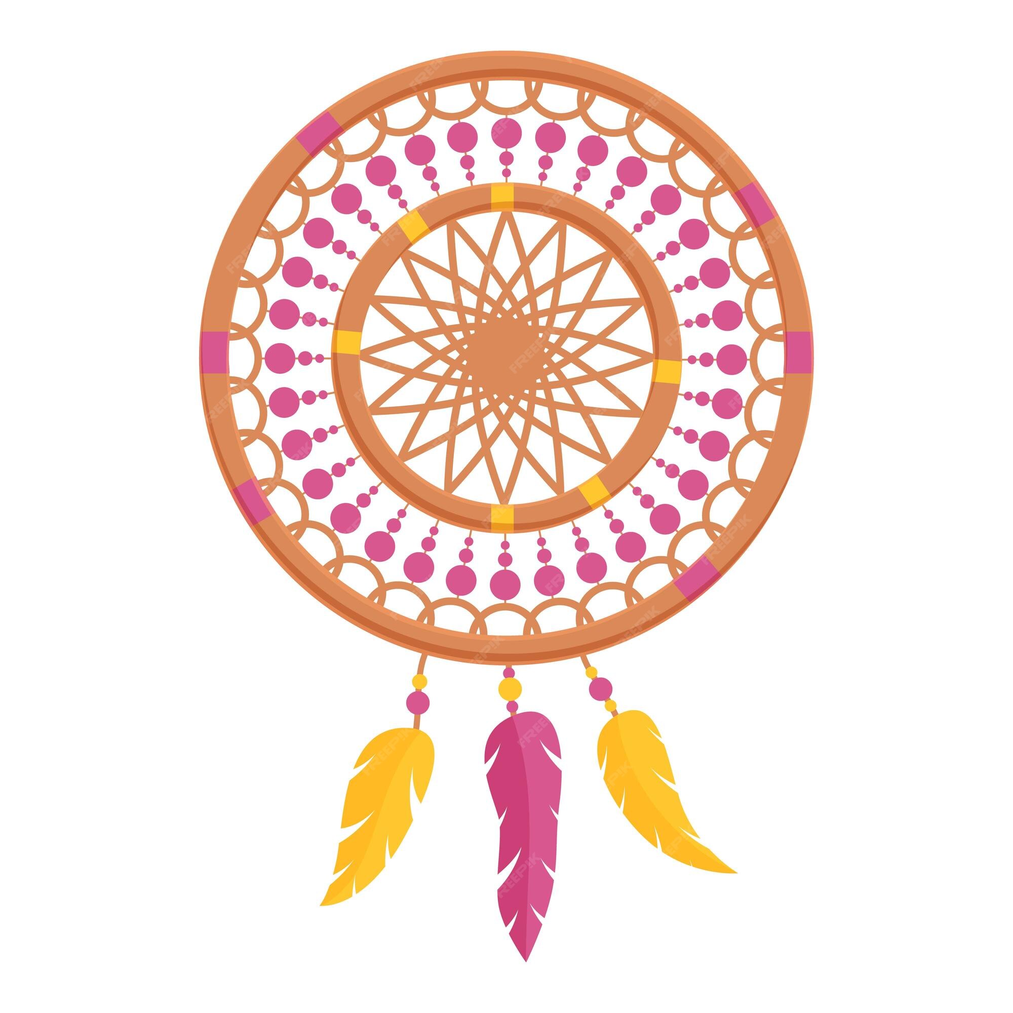 Decoration Dream Catcher Icon. Cartoon Of Decoration Dream Catcher