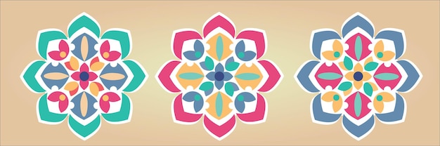 Decoration Flower Mandala 01