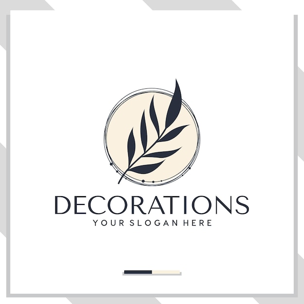 Vector decoration,invitation, logo design inspiration