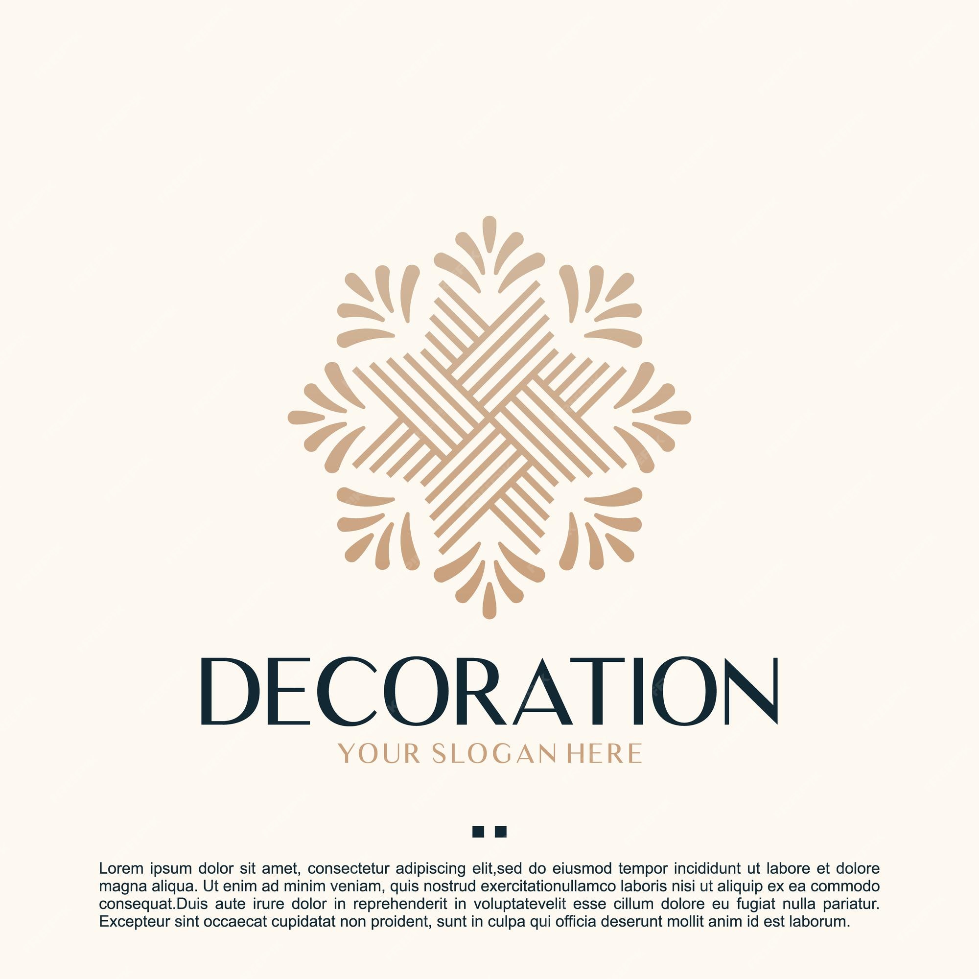 Premium Vector | Decoration,minimalist , logo design inspiration