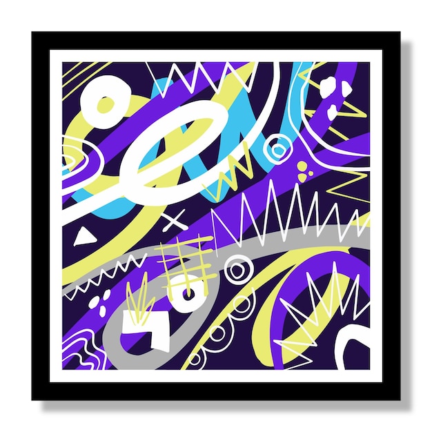 Decoration Wall Art Print Abstract Design