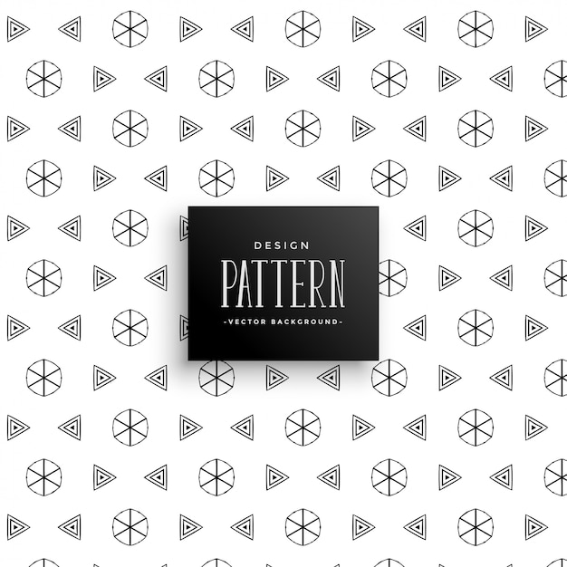 Decorative art elements pattern background