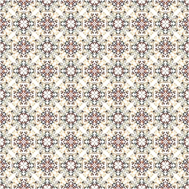 Decorative background made of small squares Background texture in geometric ornamental style