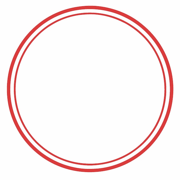 Decorative Circle Frame borderlines with Geometric and Symmetrical Design Pattern