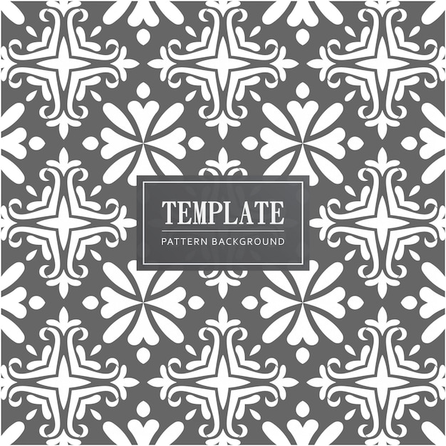Decorative dark pattern template