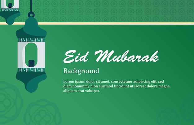 decorative eid mubarak islamic Background