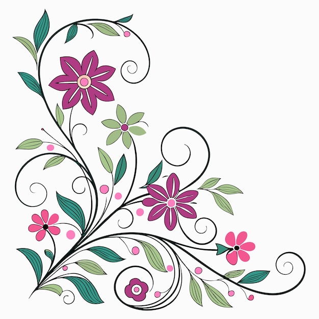 decorative floral design