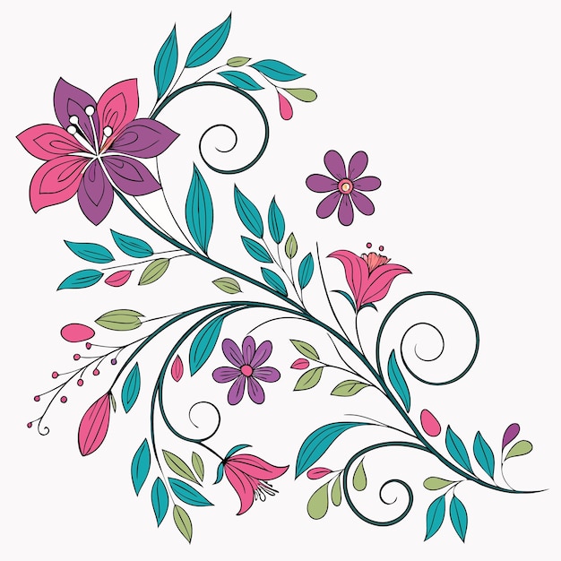 decorative floral design