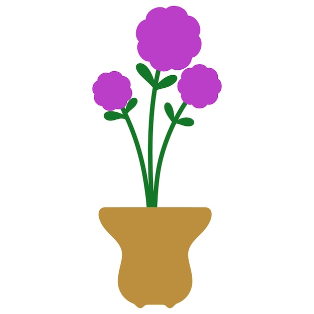 Vector decorative flowers