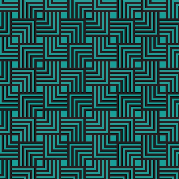 Decorative geometric pattern