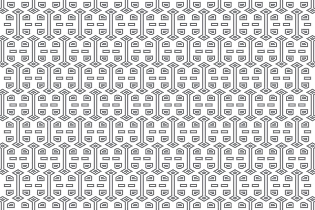 Decorative geometric pattern