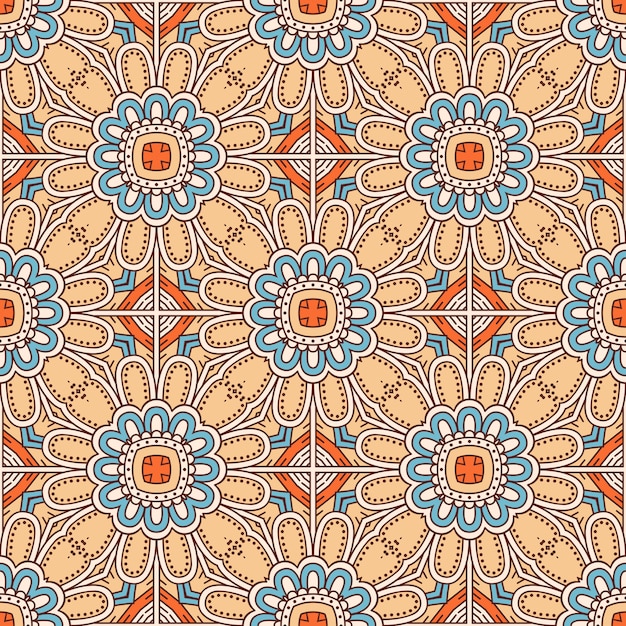 Reticolo senza giunte delle mattonelle geometriche decorative