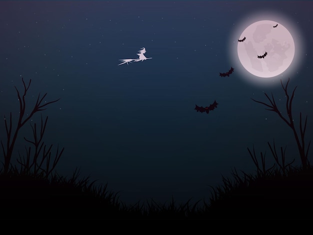 ハロウィーンの装飾的な背景