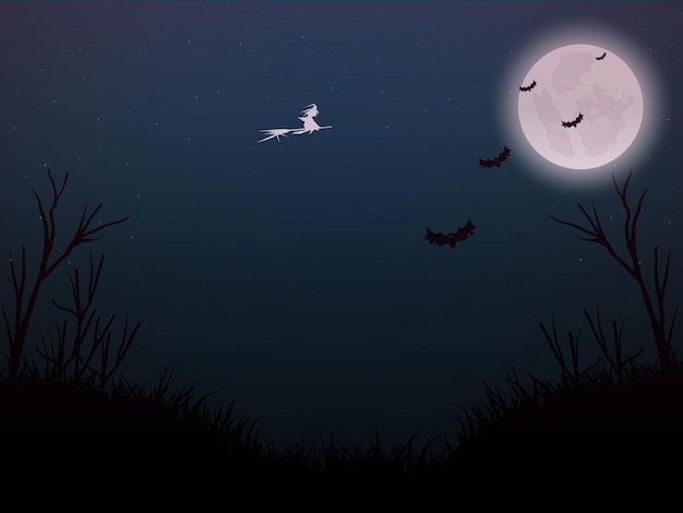 Decorative halloween background