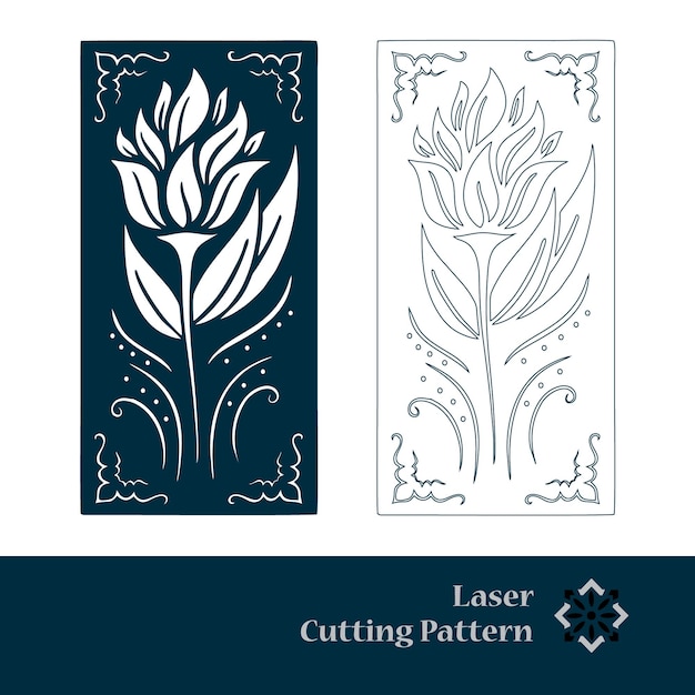 Decorative laser cut panels