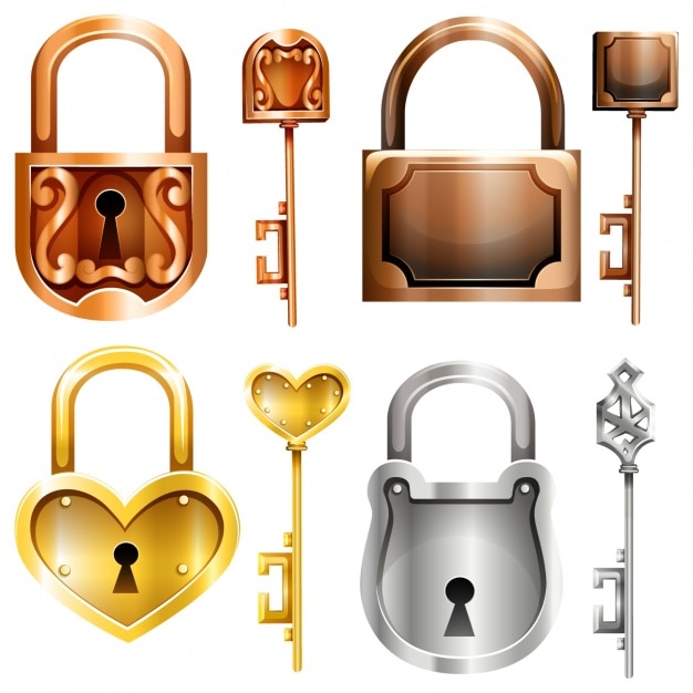 Decorative locks collection