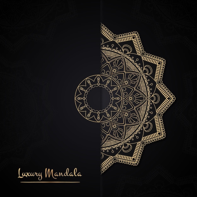 Vector decorative luxury mandala element