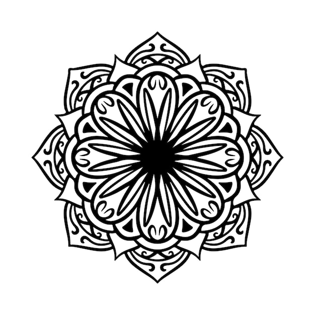 Decorative mandala illustration