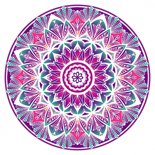 Vector decorative mandala