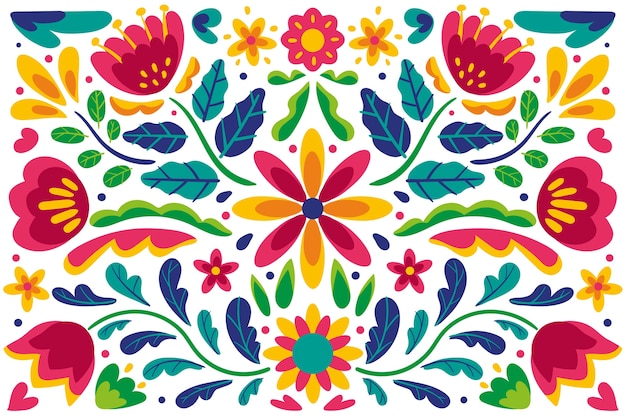 Decorative mexican background