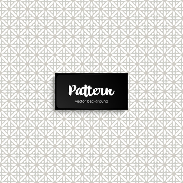 Decorative motif seamless pattern