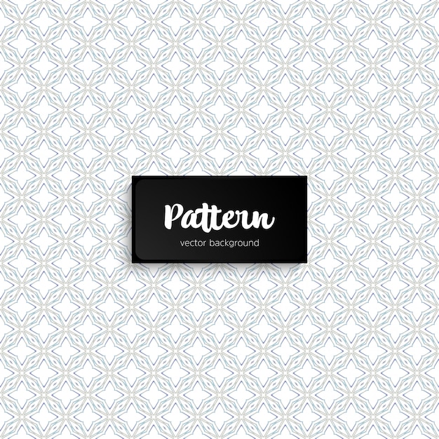 Decorative motif seamless pattern