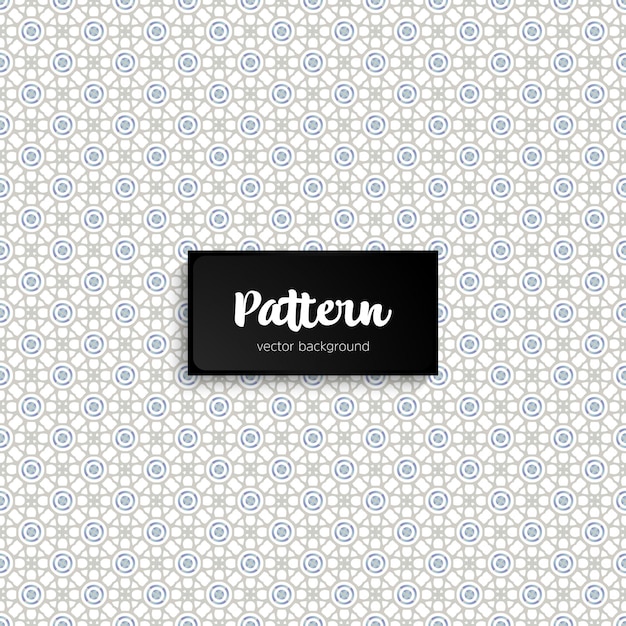 Decorative motif seamless pattern