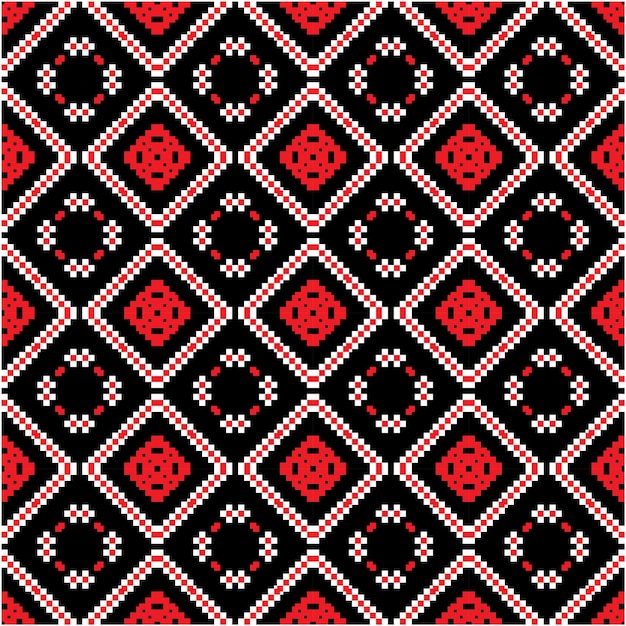 Decorative mozaic pattern motif background