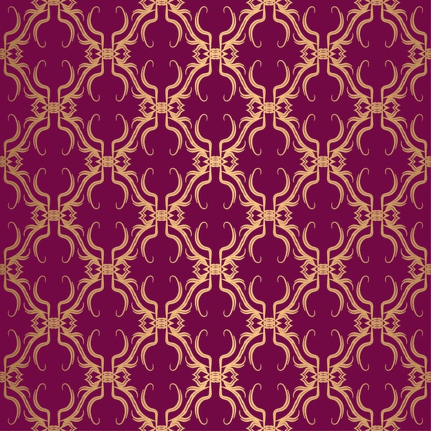 Decorative ornament seamless pattern background