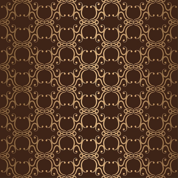 Decorative ornament seamless pattern background