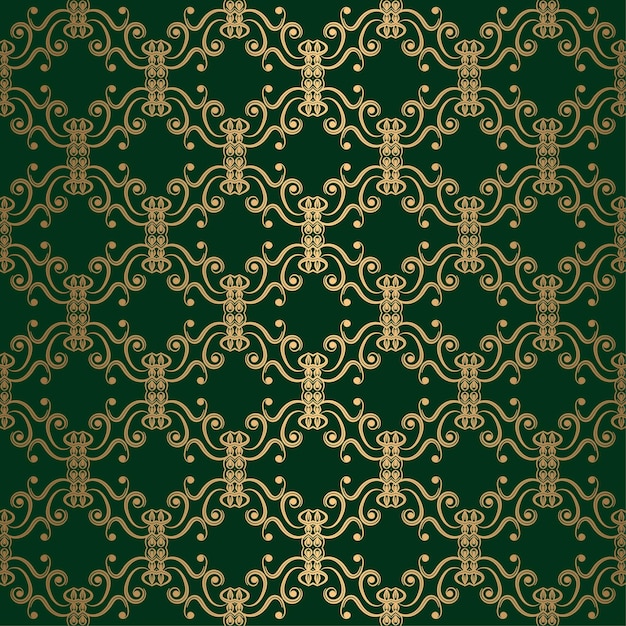 Decorative ornament seamless pattern background