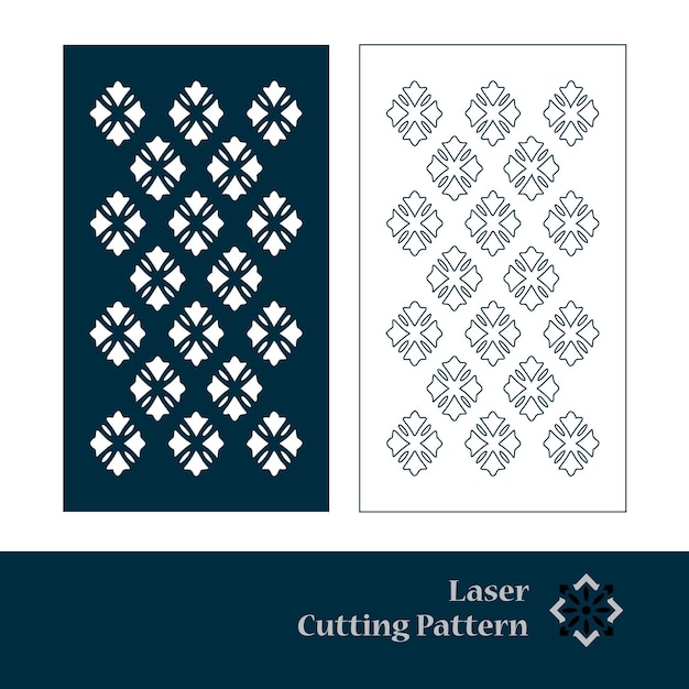 Decorative panels for laser cutting