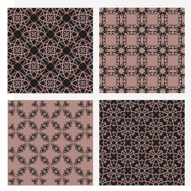 Decorative pattern background vector design