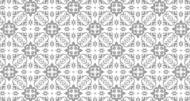 Decorative pattern design with ornament style