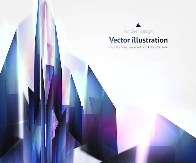 Vector decorative presentation urban wallpaper composition