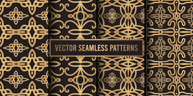 Vector decorative seamless pattern