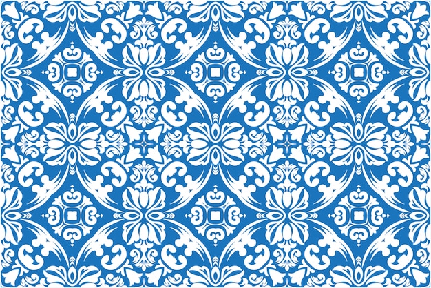 Vector decorative seamless pattern