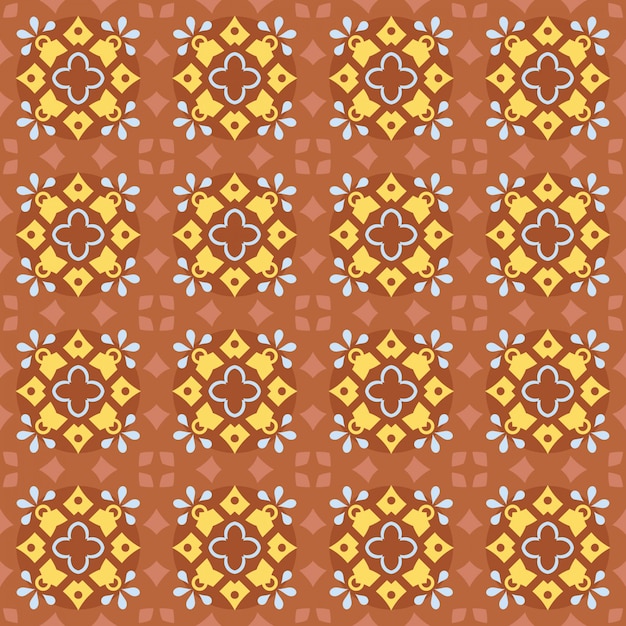 Decorative tile pattern design