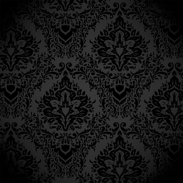 Vector decorative victorian decoration ornate pattern