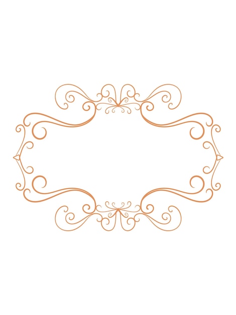 Decorative vintage frame and border set vector design