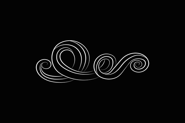 Vector decorative waves 909443