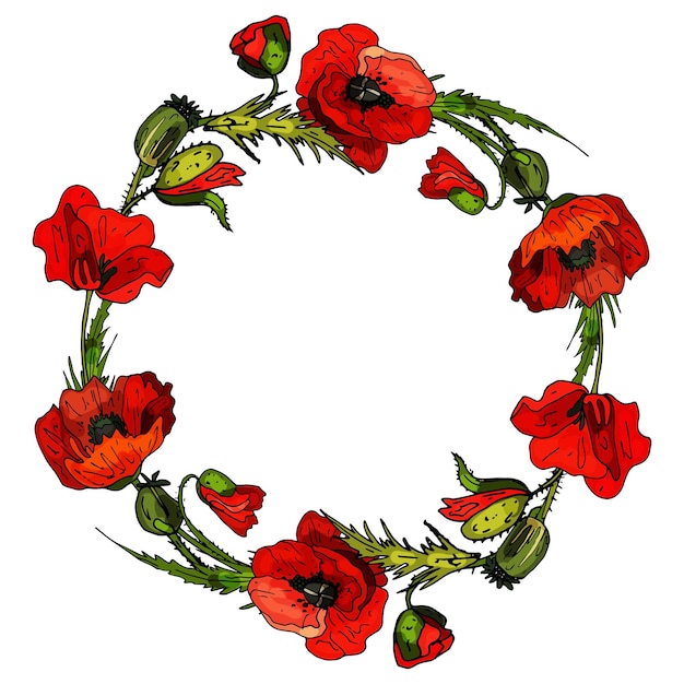 ベクトル ユリの装飾的な花輪かわいいグリーティングカード結婚式の招待状誕生日イースターコピースペース