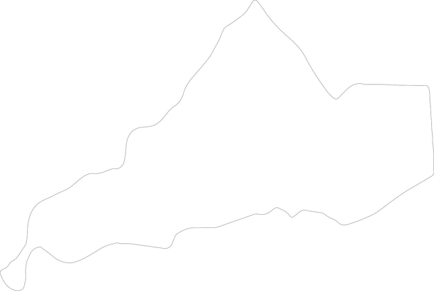 Dedza Malawi outline map