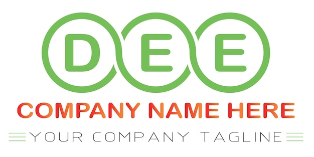 DEE brief logo ontwerp