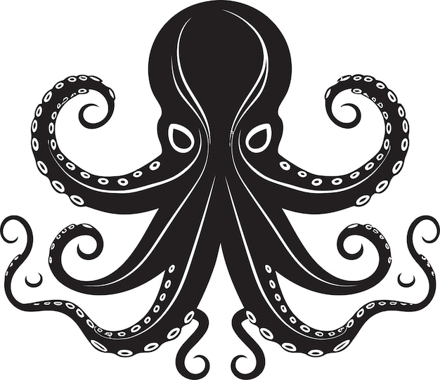 Deep Dive Designs Octopus Logo Design Inked Imagery Emblematisch Icon